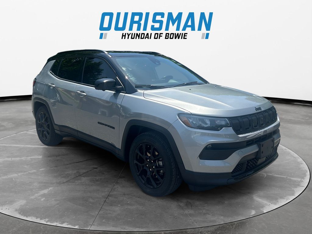 Billet Silver Metallic 2022 Jeep Compass SUV / Crossover Front-Wheel Drive 6-Speed Automatic