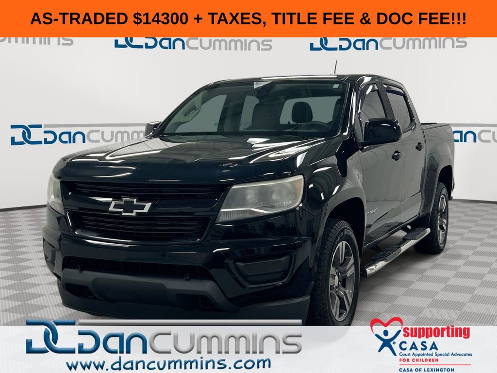 Black 2018 Chevrolet Colorado Pickup Truck Four-Wheel Drive 8-Speed Automatic