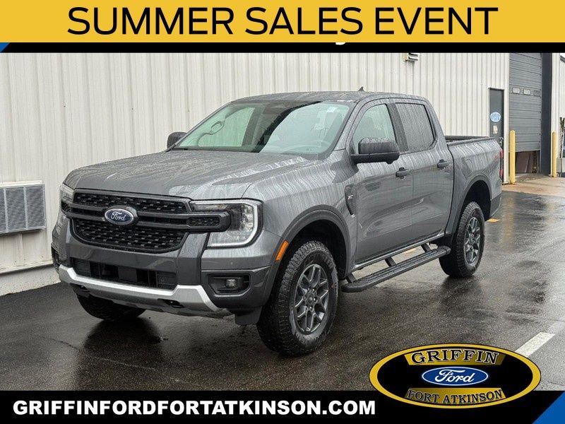 Carbonized Gray Metallic 2025 Ford Ranger Pickup Truck Four-Wheel Drive Automatic