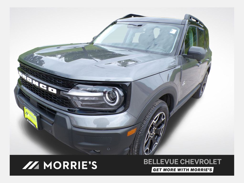 Gray Metallic 2025 Ford Bronco Sport SUV / Crossover All-Wheel Drive 8-Speed Automatic