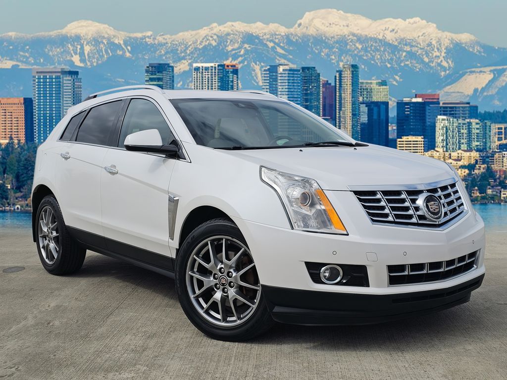 Gray (Platinum Ice Tricoat) 2016 Cadillac SRX Premium AWD SUV / Crossover All-Wheel Drive 6-Speed Automatic