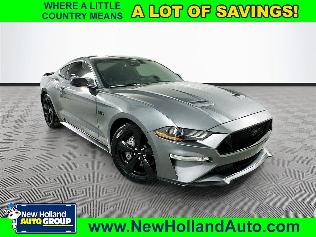Gray Metallic 2022 Ford Mustang GT Fastback RWD Coupe Rear-Wheel Drive Automatic