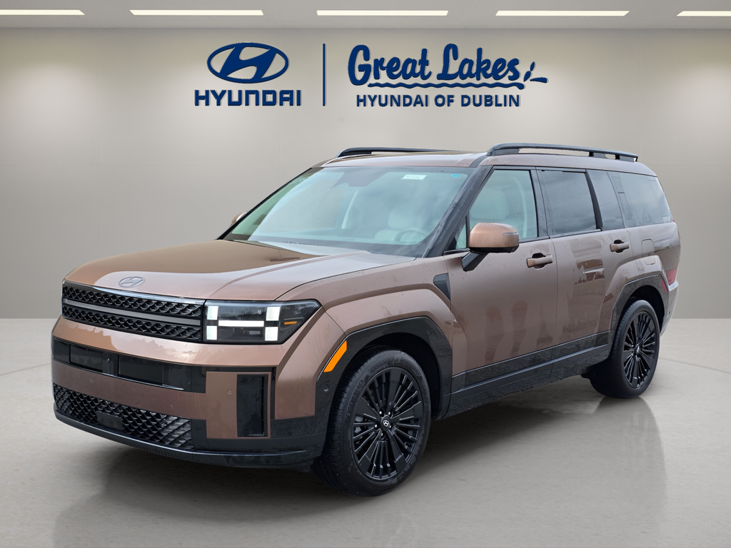 Earthy Brass Matte 2025 Hyundai Santa Fe Hybrid Calligraphy AWD SUV / Crossover All-Wheel Drive 6-Speed Automatic