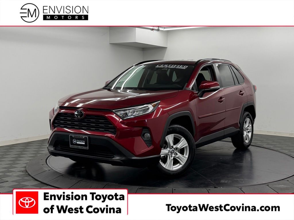 Pearl 2021 Toyota RAV4 XLE FWD SUV / Crossover Front-Wheel Drive 8-Speed Automatic