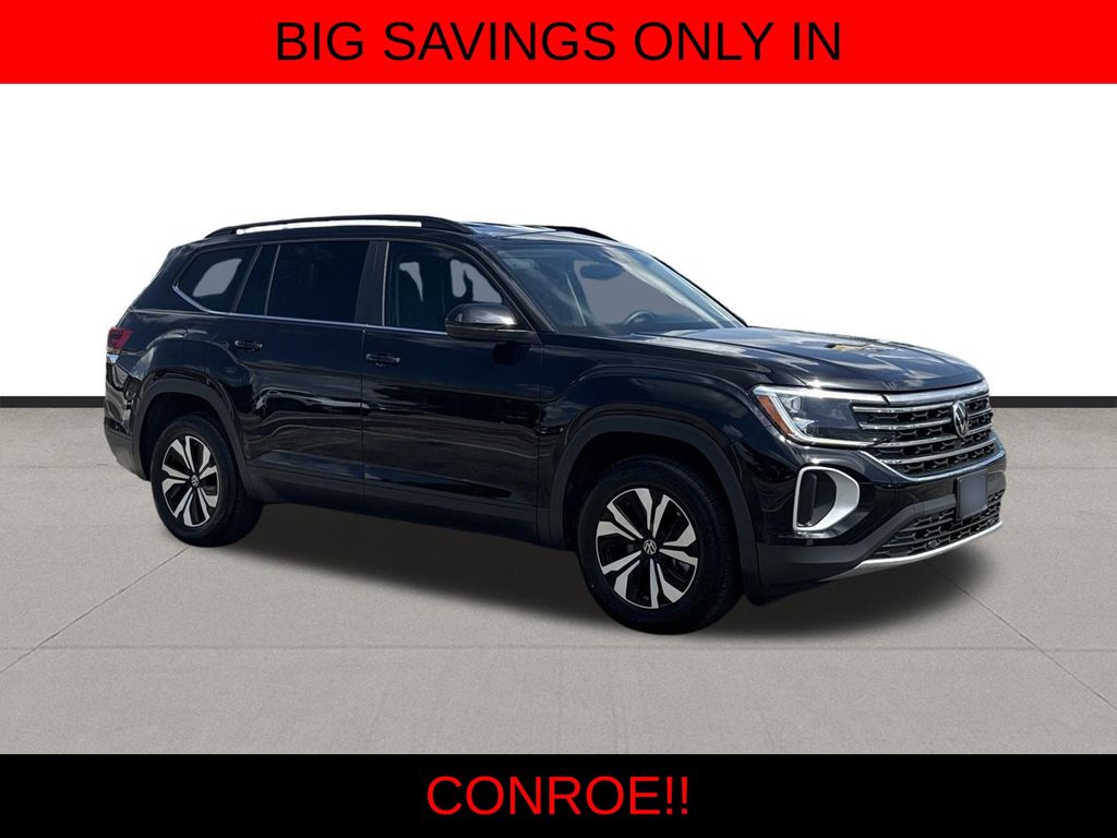 2024 Volkswagen Atlas 2.0T SE Black at DeMontrond Mazda