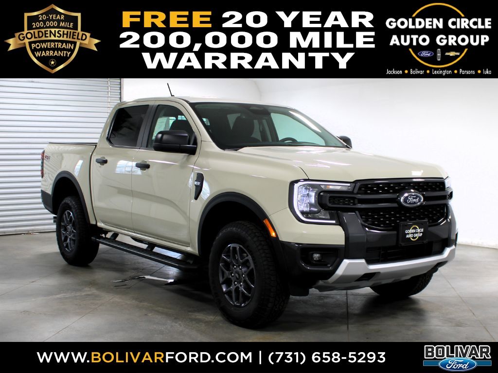Desert Sand 2026 Ford Ranger Pickup Truck Four-Wheel Drive Automatic