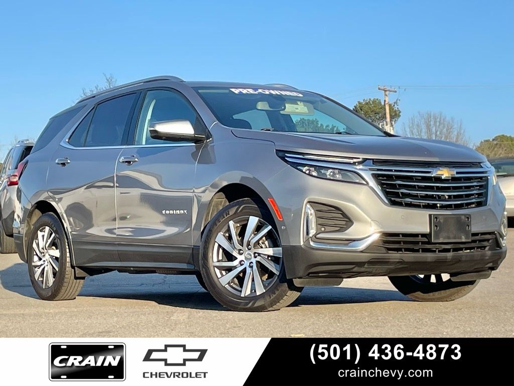 Sterling Gray Metallic 2024 Chevrolet Equinox Premier AWD with 1LZ SUV / Crossover Four-Wheel Drive Automatic
