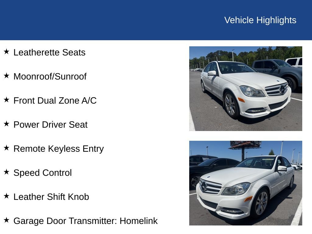 2013 Mercedes-Benz C 250 Luxury