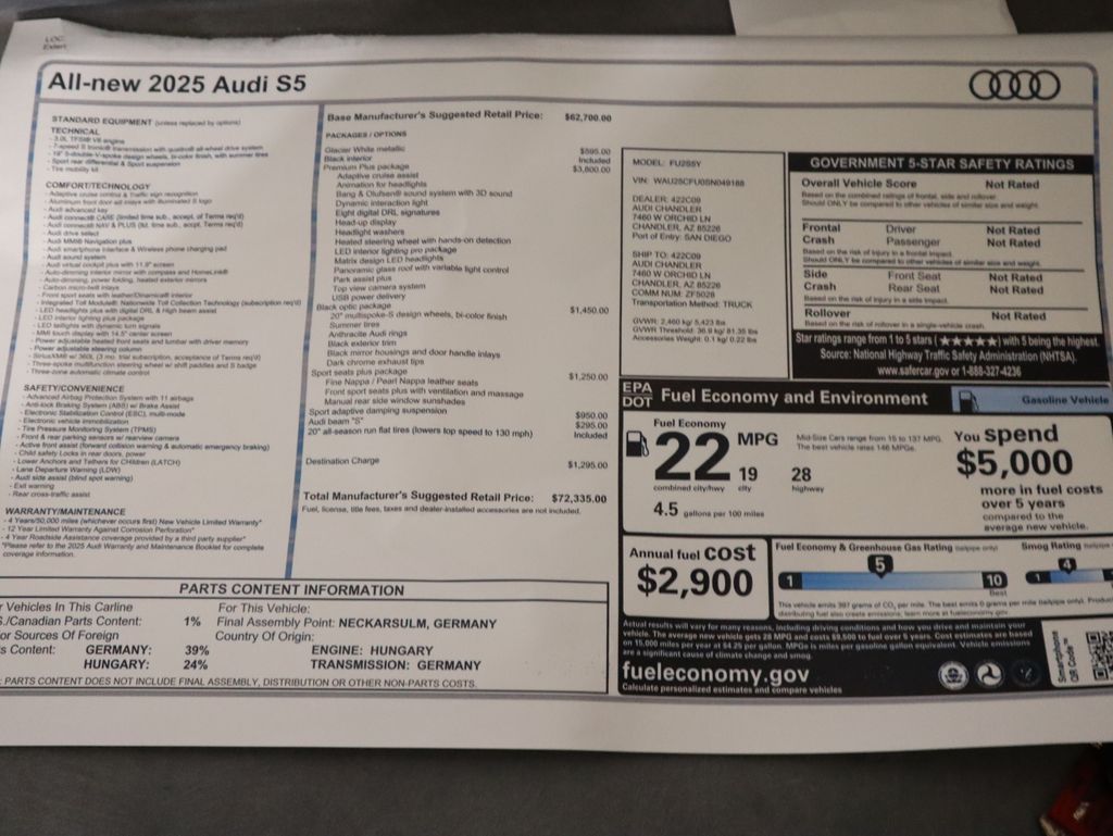 Thumbnail: 2025 Audi S5 - 9