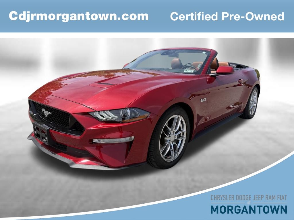 Red Metallic 2022 Ford Mustang GT Premium Convertible RWD Convertible Rear-Wheel Drive Automatic