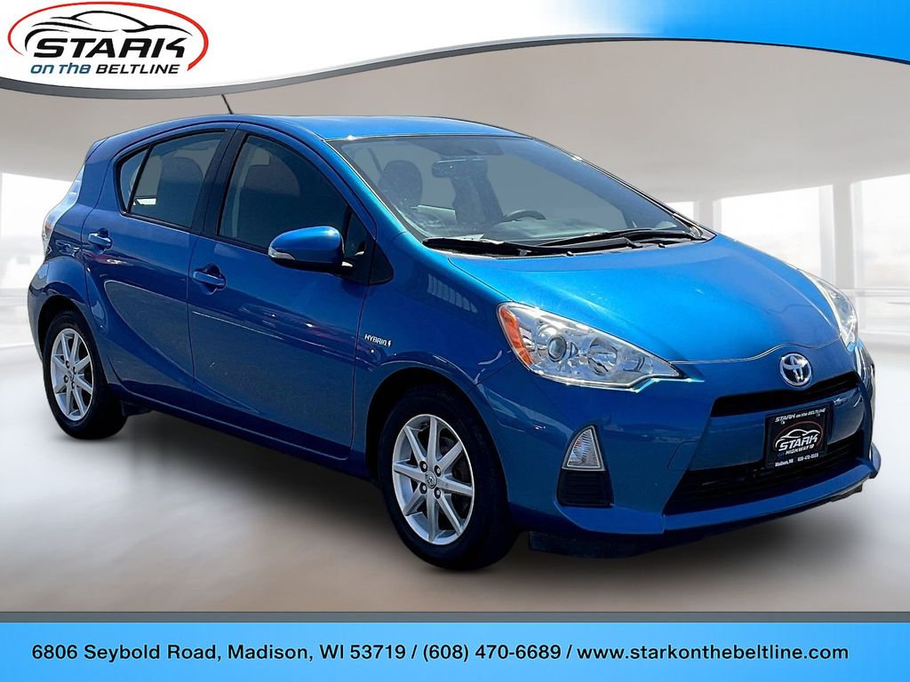 Blue Streak Metallic 2012 Toyota Prius c Three Hatchback Front-Wheel Drive Continuously Variable Transmission