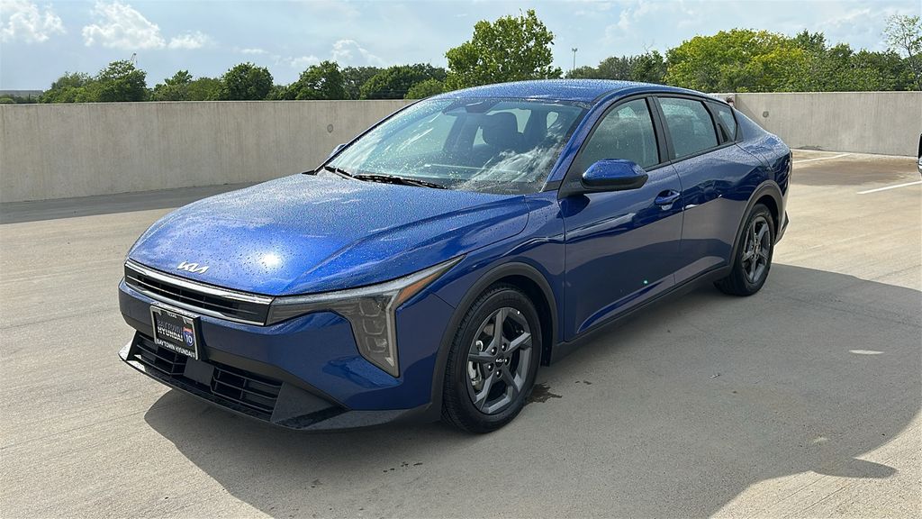 2025 Kia K4 LXS Blue at Shottenkirk Kia Fort Bend