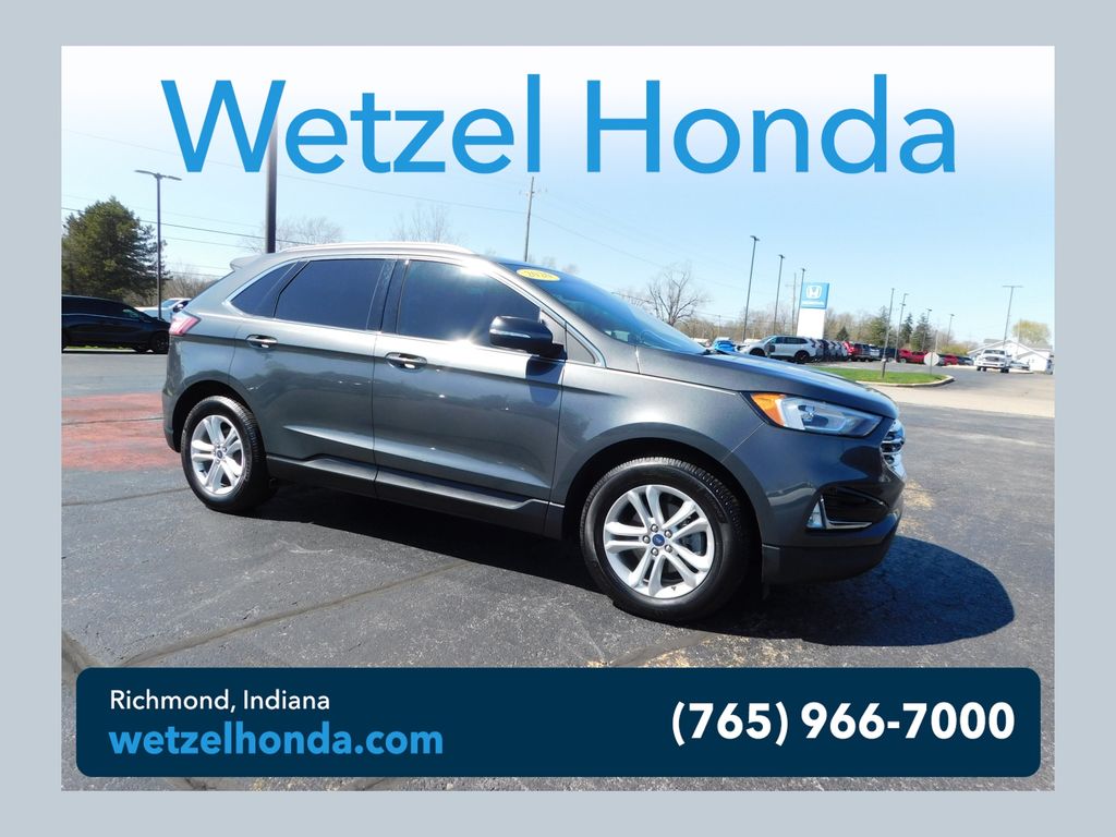 Gray (Magnetic Metallic) 2020 Ford Edge SEL FWD SUV / Crossover Front-Wheel Drive 8-Speed Automatic