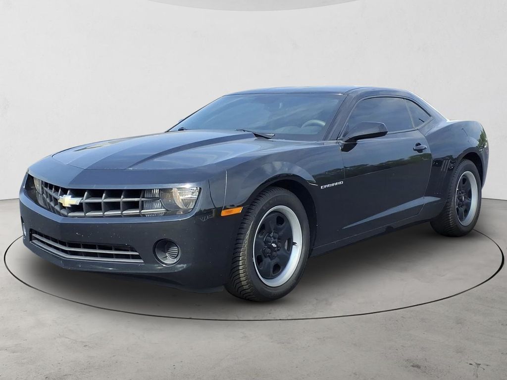 Black 2011 Chevrolet Camaro Coupe Rear-Wheel Drive 6-Speed Manual