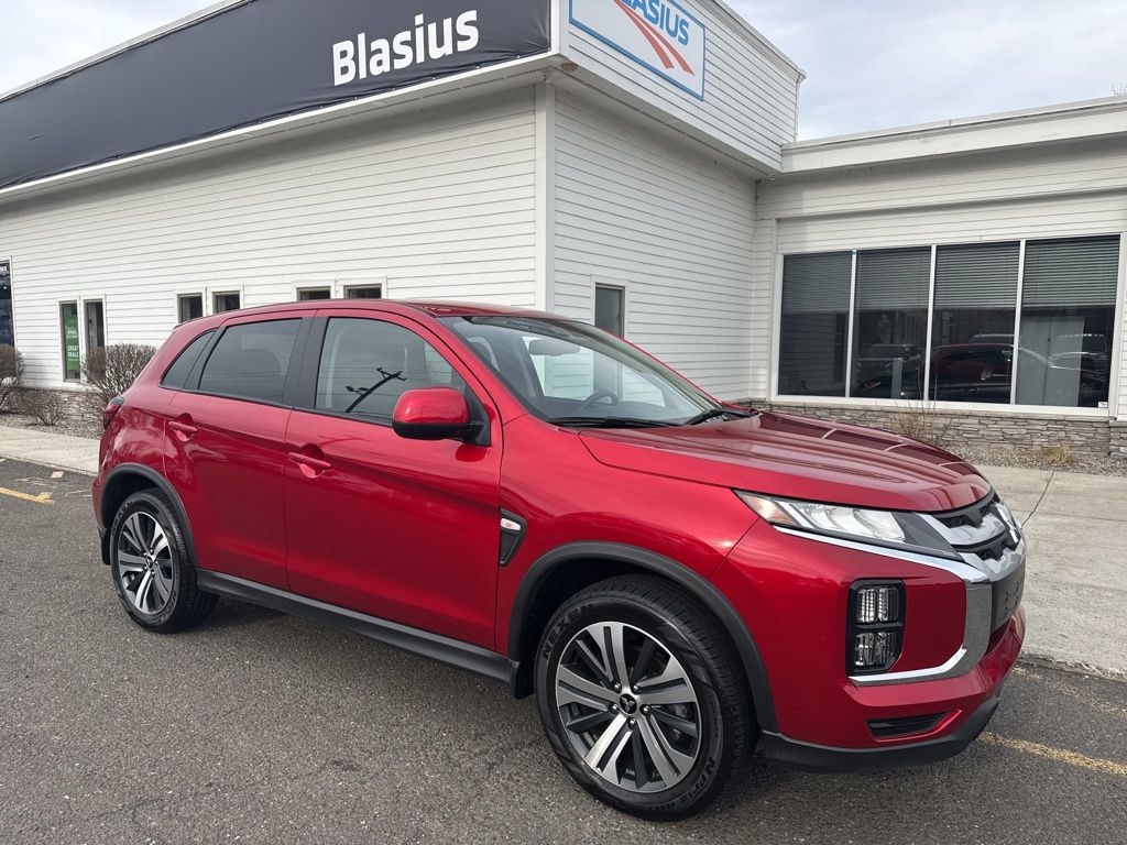 Red Diamond 2024 Mitsubishi Outlander Sport ES AWC SUV / Crossover All-Wheel Drive Continuously Variable Transmission
