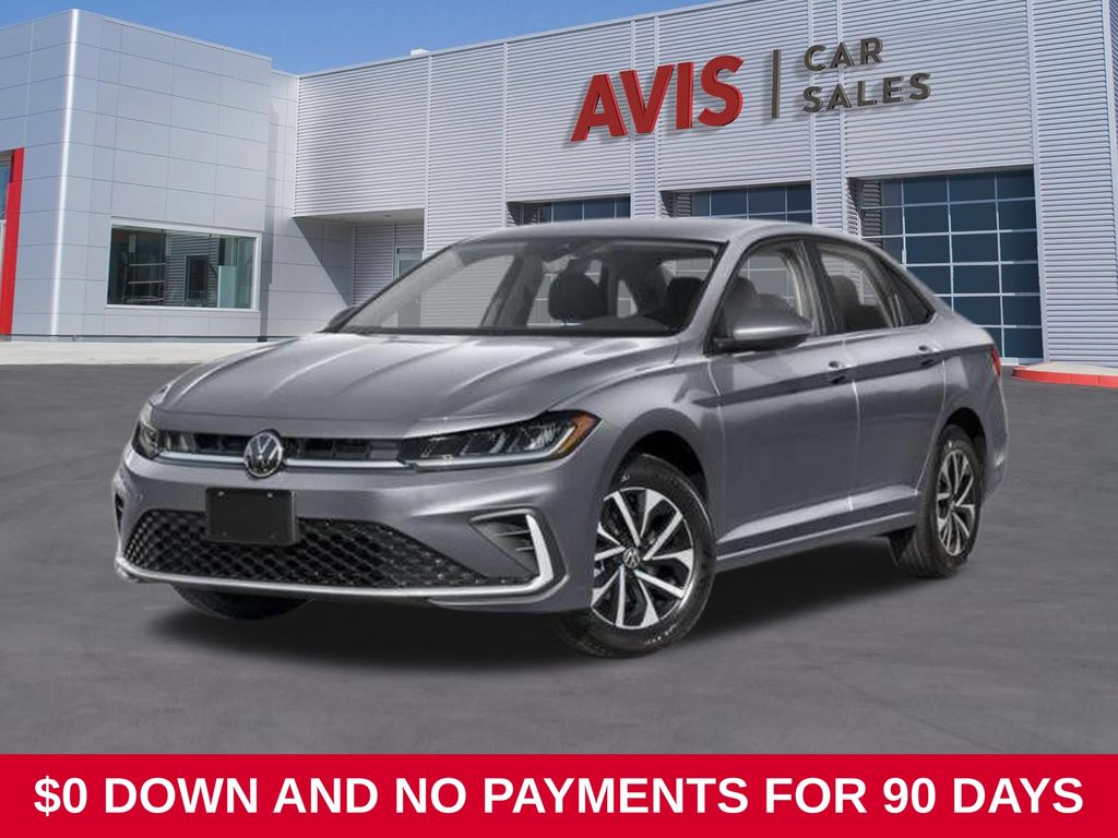 Gray 2025 Volkswagen Jetta Sedan Front-Wheel Drive 8-Speed Automatic
