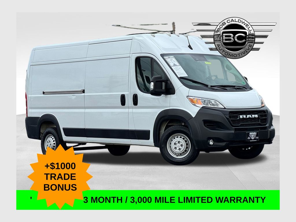 Bright White Clearcoat 2026 RAM ProMaster Van  9-Speed Automatic
