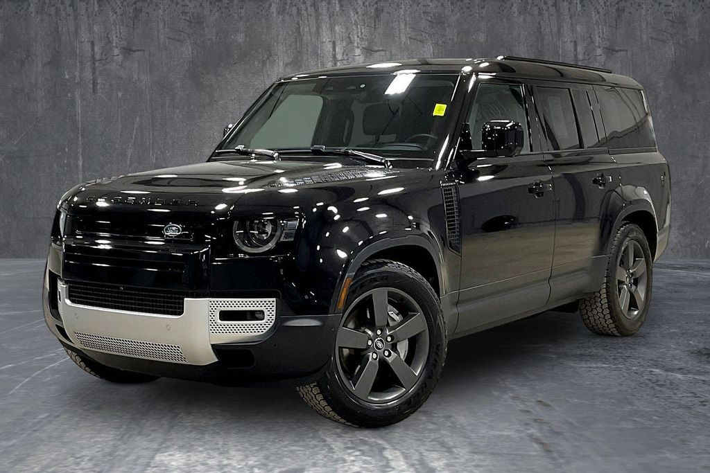 Santorini Black Metallic 2025 Land Rover Defender 130 P300 S AWD SUV / Crossover All-Wheel Drive 8-Speed Automatic