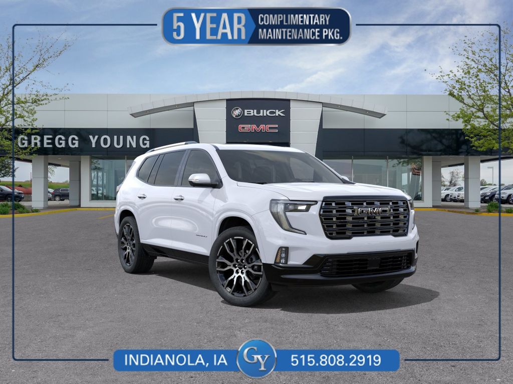 Glacier White Tricoat 2026 GMC Acadia Denali Ultimate AWD SUV / Crossover Four-Wheel Drive 8-Speed Automatic