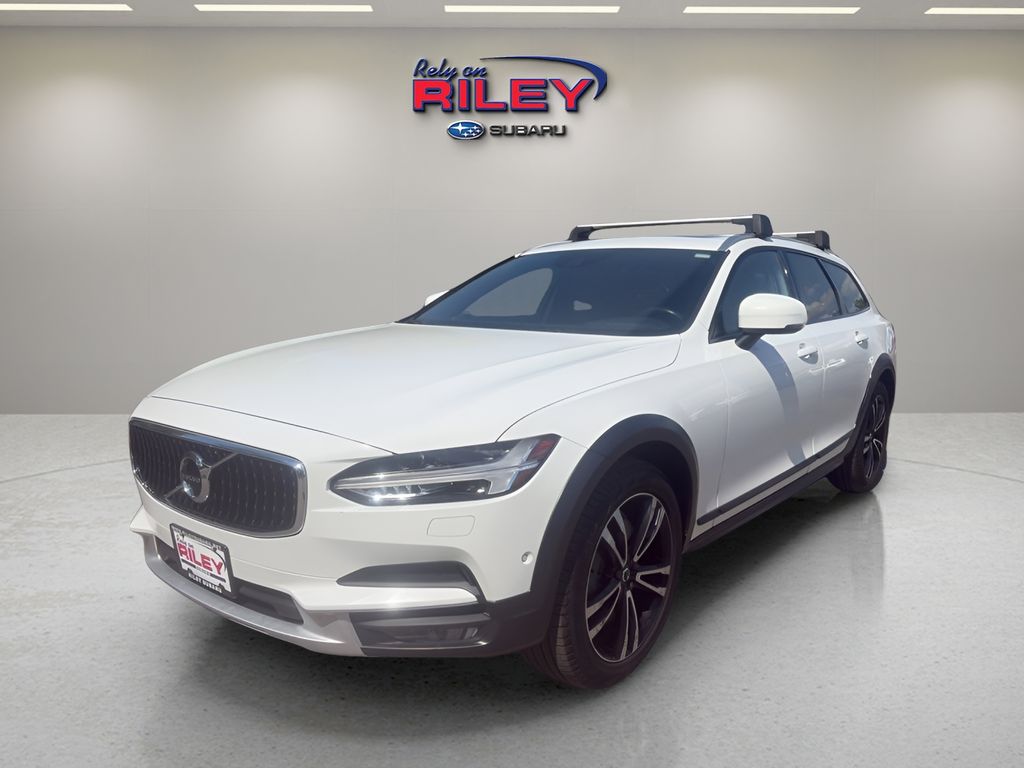 Ice White 2018 Volvo V90 Wagon All-Wheel Drive Automatic