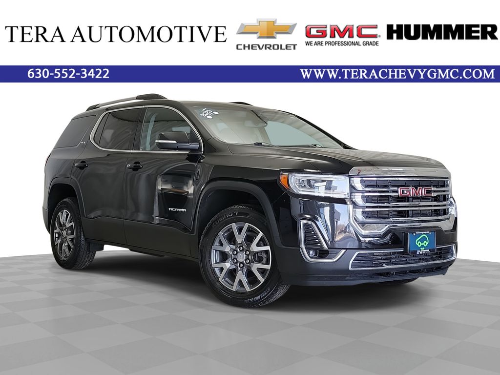 Black (Ebony Twilight Metallic) 2023 GMC Acadia SLT AWD SUV / Crossover Four-Wheel Drive 9-Speed Automatic
