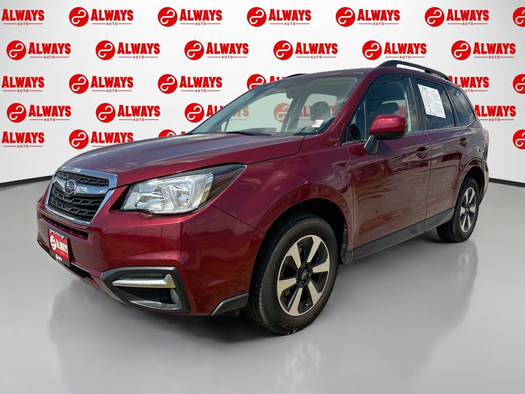 Venetian Red Pearl 2018 Subaru Forester SUV / Crossover All-Wheel Drive Continuously Variable Transmission