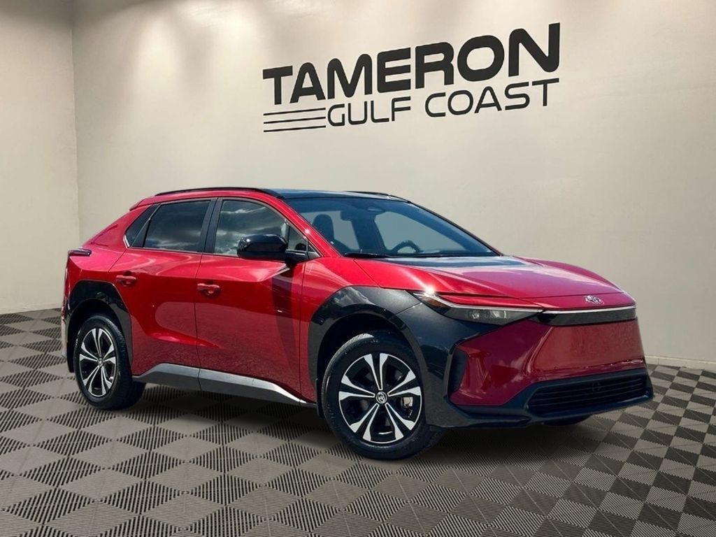Supersonic Red 2023 Toyota bZ4X SUV / Crossover Front-Wheel Drive Automatic