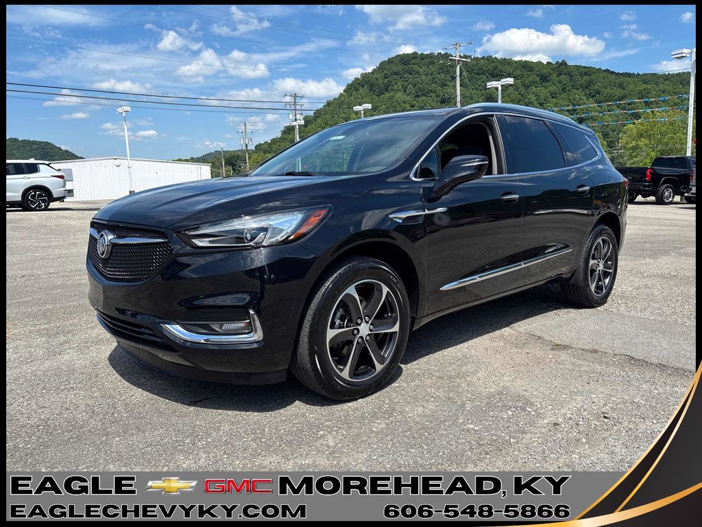 Black (Ebony Twilight Metallic) 2021 Buick Enclave Essence AWD SUV / Crossover Four-Wheel Drive 9-Speed Automatic