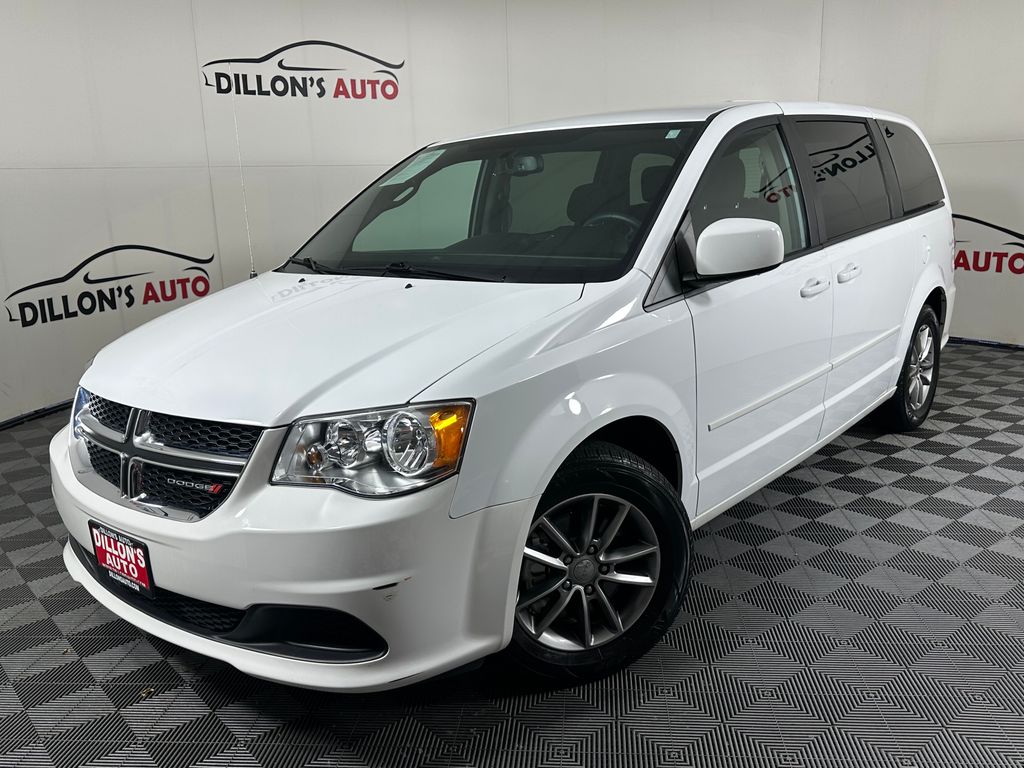 Bright White Clearcoat 2016 Dodge Grand Caravan Minivan Front-Wheel Drive 6-Speed Automatic