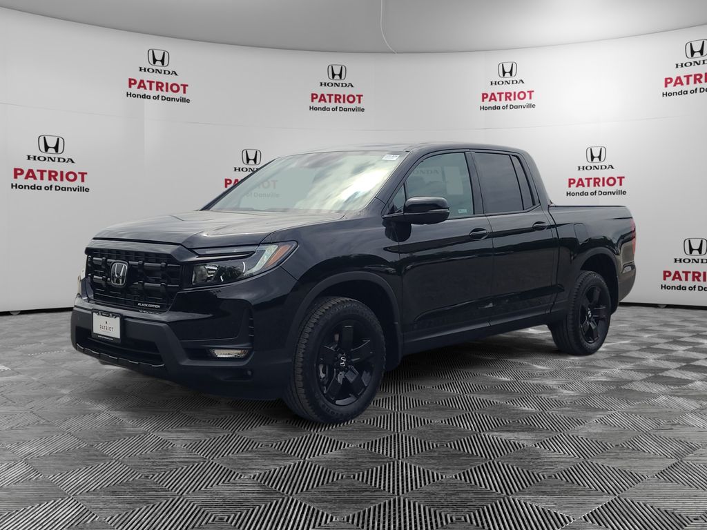 Crystal Black 2026 Honda Ridgeline Black Edition AWD Pickup Truck All-Wheel Drive 9-Speed Automatic