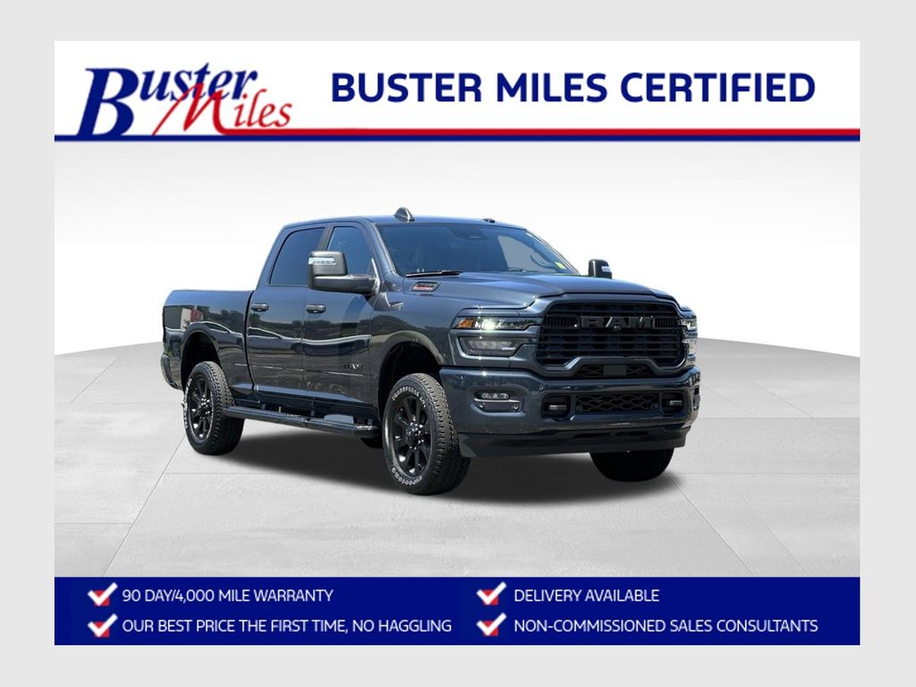 Forged Blue Metallic 2025 RAM 2500 Pickup Truck Four-Wheel Drive 8-Speed Automatic