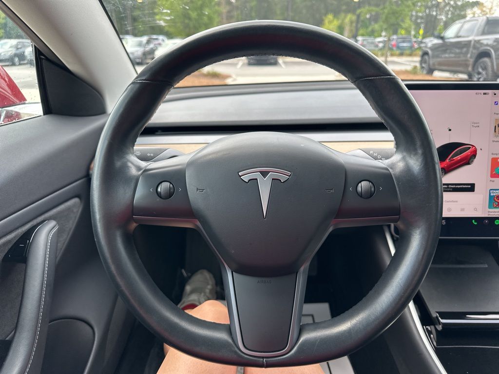 2018 Red Multi-Coat Tesla Model 3 Long Range AWD Sedan