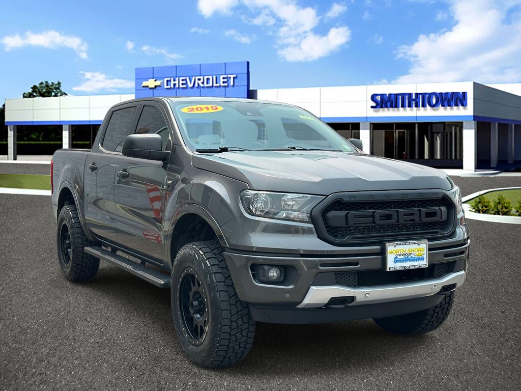 Gray (Magnetic) 2019 Ford Ranger Pickup Truck Four-Wheel Drive Automatic