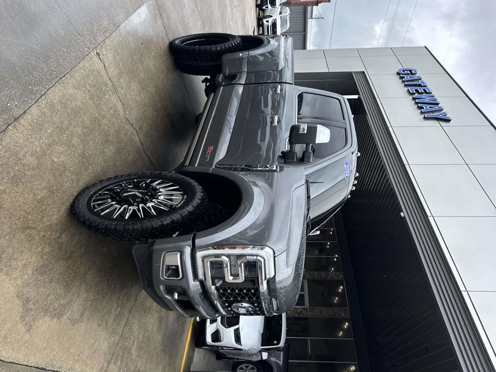 Gray Metallic 2024 Ford F-450 Super Duty Pickup Truck Four-Wheel Drive Automatic