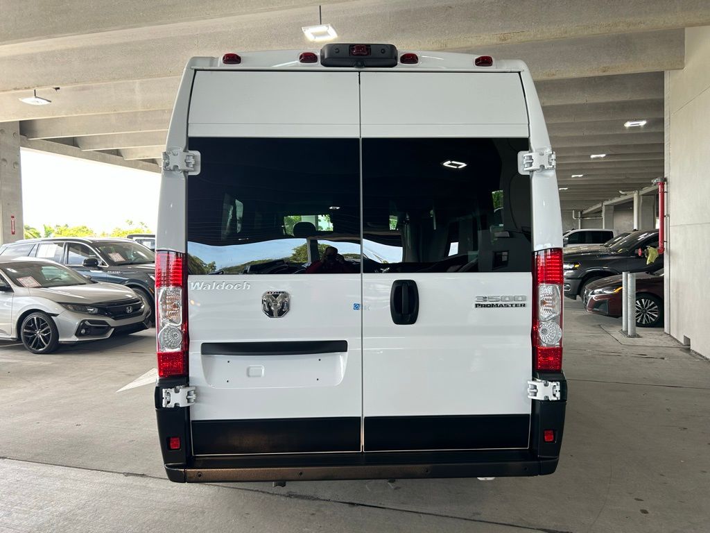 Used 2023 Bright White Clearcoat Ram High Roof image 6