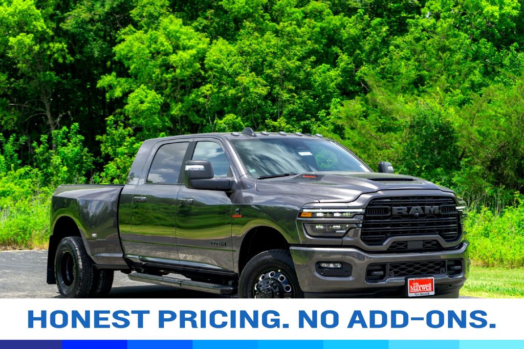 Gray (Granite Crystal Metallic Clearcoat) 2026 RAM 3500 Pickup Truck Four-Wheel Drive 8-Speed Automatic