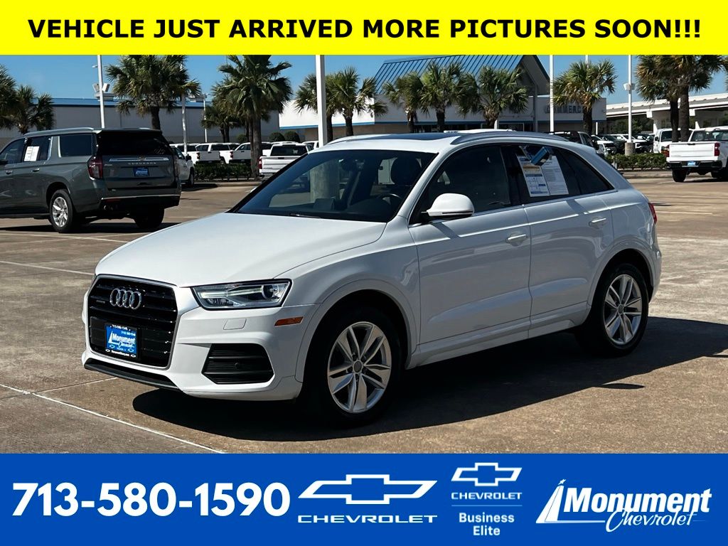 Glacier White 2017 Audi Q3 2.0T quattro Premium Plus SUV / Crossover All-Wheel Drive 6-Speed Automatic