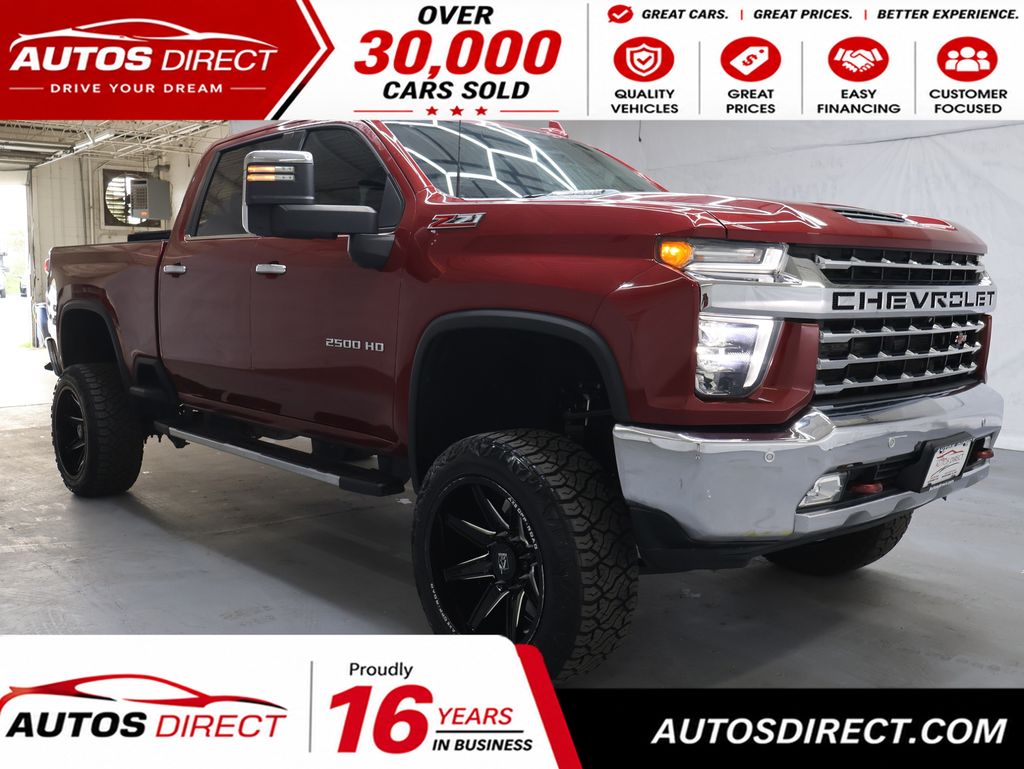 Cajun Red Tintcoat 2020 Chevrolet Silverado 2500HD Pickup Truck Four-Wheel Drive Automatic