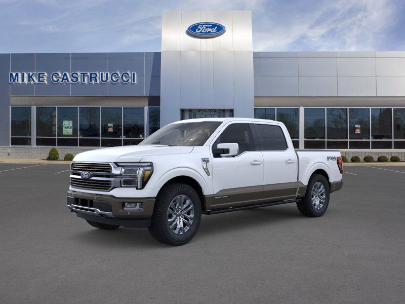 Star White Metallic Tri-Coat 2026 Ford F-150 King Ranch SuperCrew 4WD Pickup Truck Four-Wheel Drive Automatic