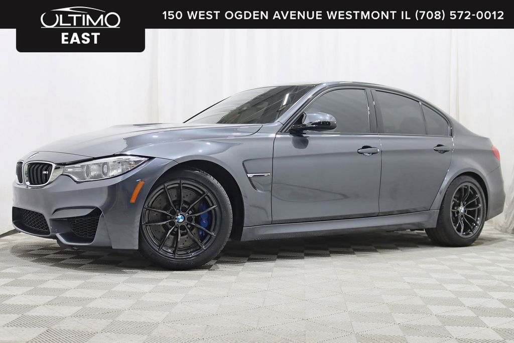 Mineral Gray Metallic 2015 BMW M3 Sedan RWD Sedan Rear-Wheel Drive 6-Speed Manual