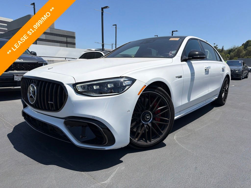 MANUFAKTUR Moonlight White Metallic 2026 Mercedes-Benz S-Class Sedan All-Wheel Drive 9-Speed Automatic