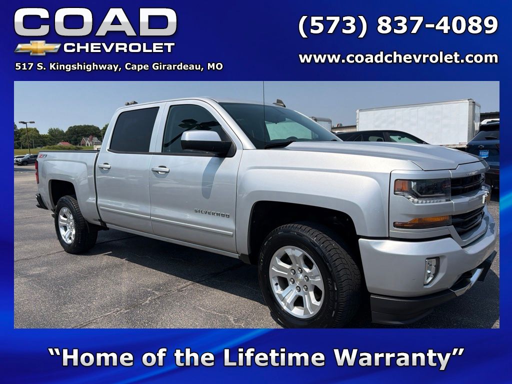 2017 Chevrolet Silverado 1500 LT Crew Cab 4WD