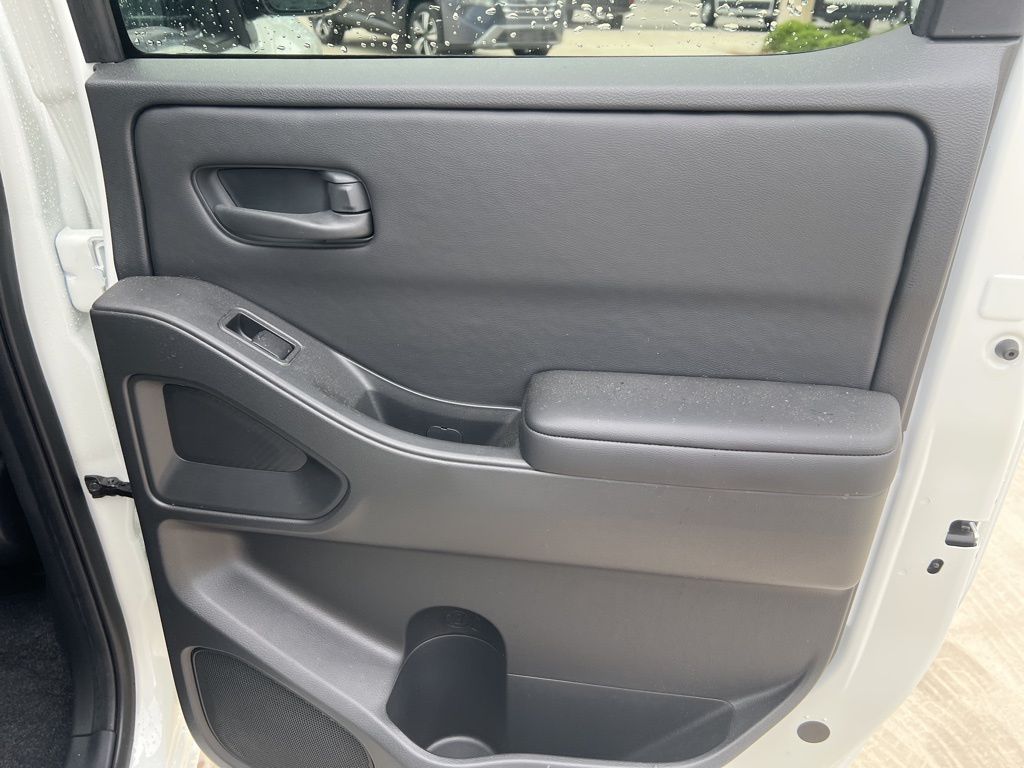 2025 Glacier White Nissan Frontier S RWD Truck