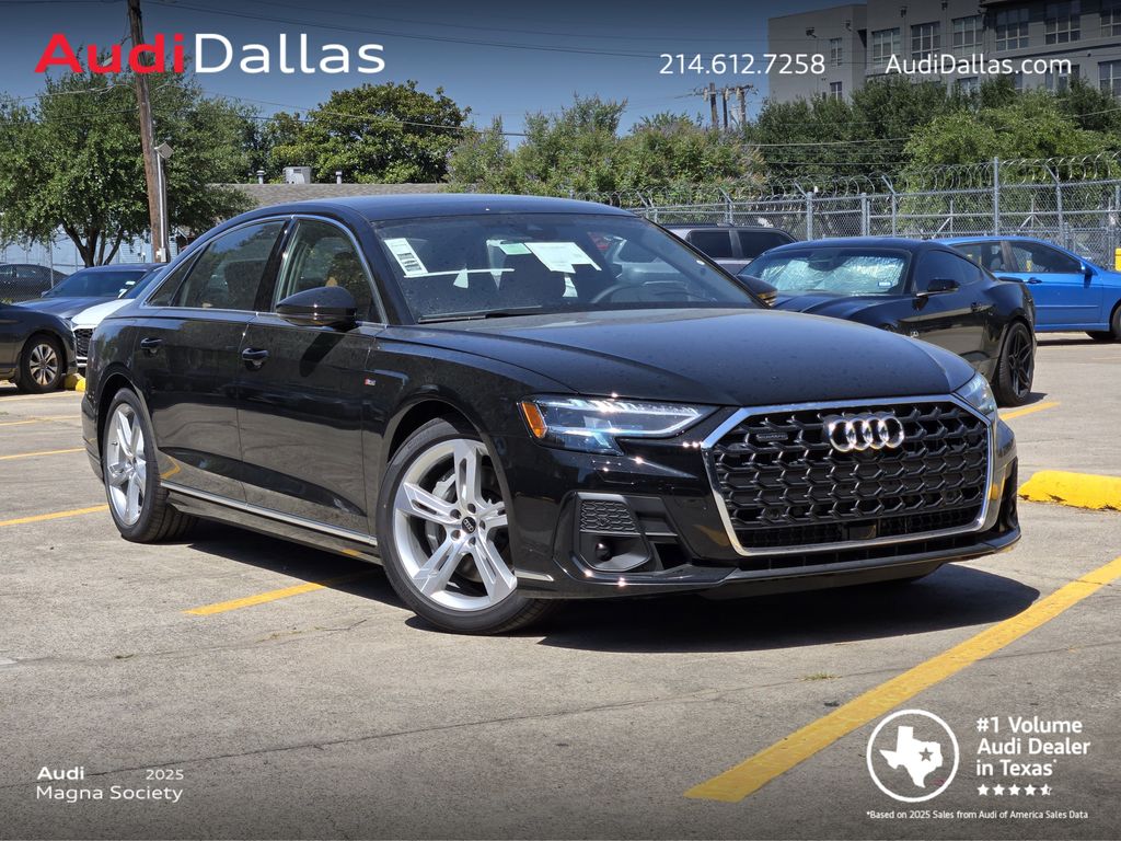 Black 2026 Audi A8 Sedan All-Wheel Drive 8-Speed Automatic