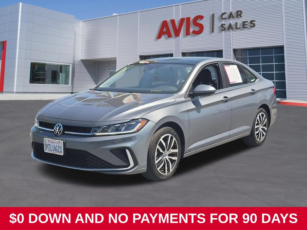 Gray 2025 Volkswagen Jetta Sedan Front-Wheel Drive 8-Speed Automatic