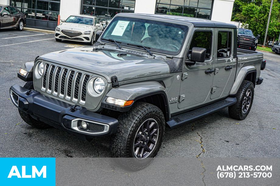 Used 2021 Gray Jeep Overland image 15