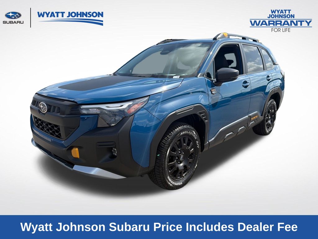 Geyser Blue 2026 Subaru Forester SUV / Crossover All-Wheel Drive Continuously Variable Transmission