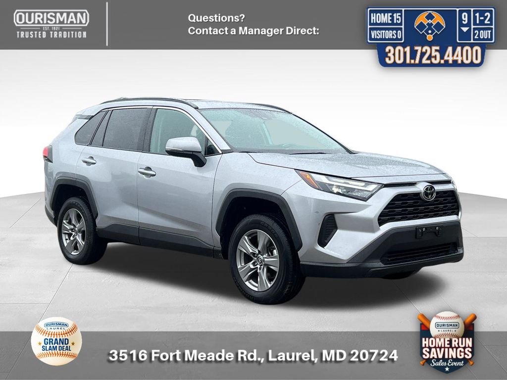 Silver Sky Metallic 2024 Toyota RAV4 XLE FWD SUV / Crossover Front-Wheel Drive 8-Speed Automatic