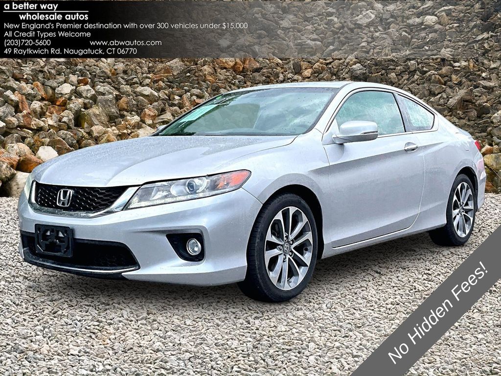 Silver 2013 Honda Accord Coupe Coupe Front-Wheel Drive 6-Speed Automatic