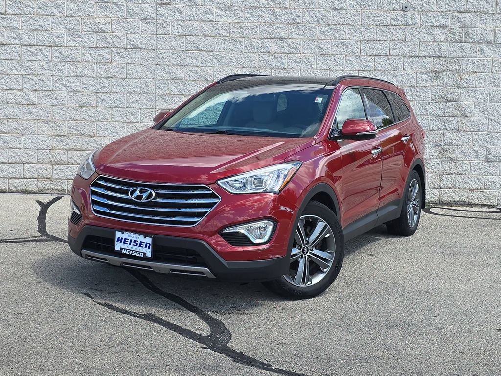 Regal Red Pearl 2015 Hyundai Santa Fe SUV / Crossover All-Wheel Drive 6-Speed Automatic